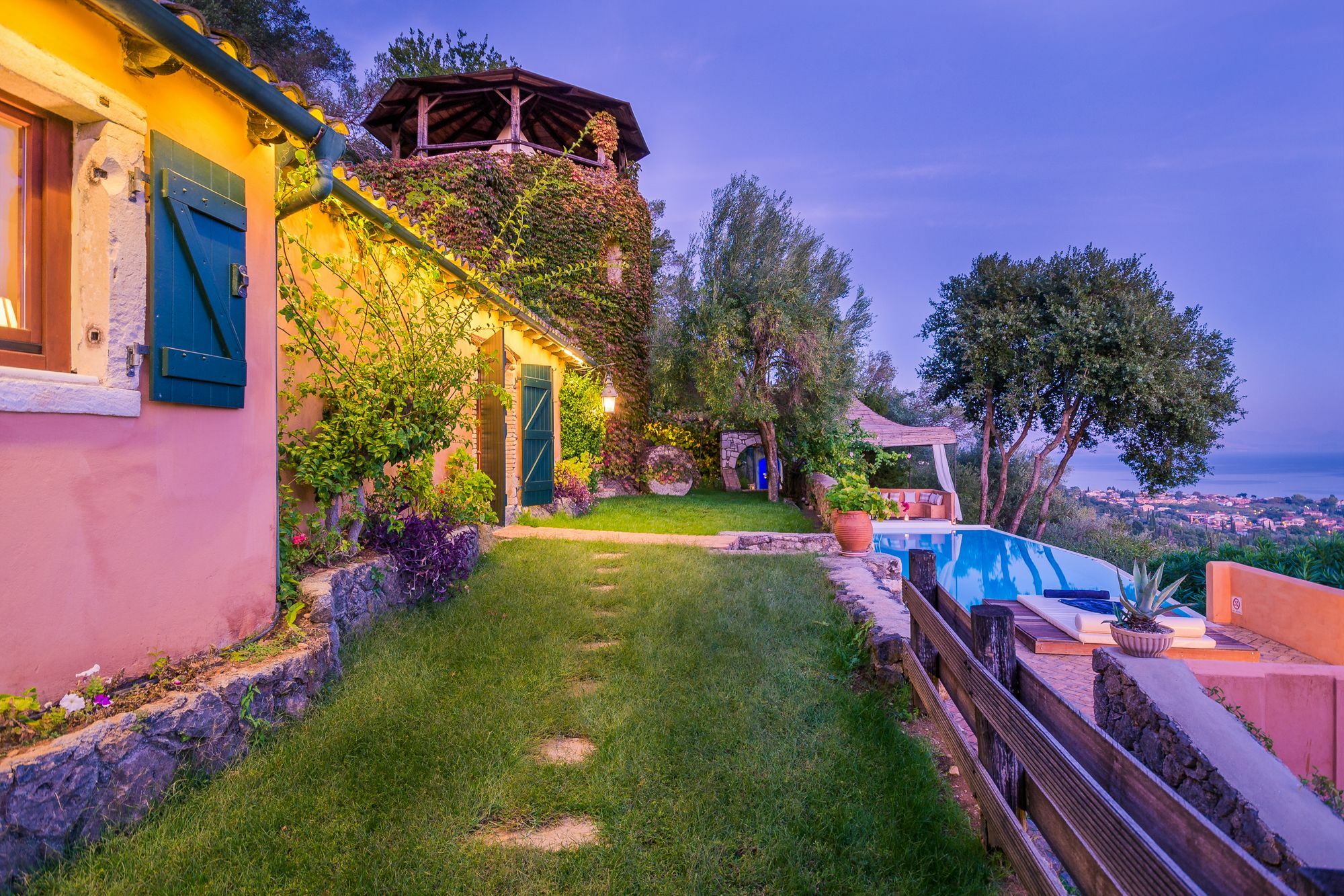 Villa Melolia Ипсос Екстериор снимка
